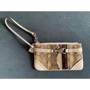 Coach wristlet
